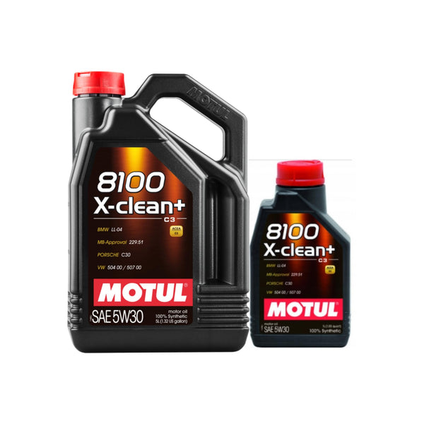 Olio motore Motul 8100 XCLEAN+ 5W30 LT. 6