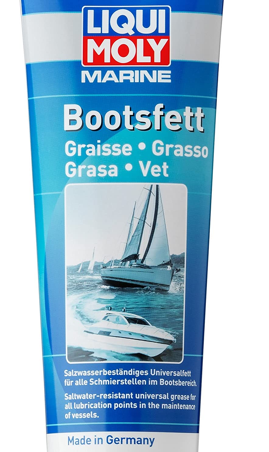 LIQUI MOLY Marine Grasso marino, 250 g, Avvia grasso di calcio, Grasso lubrificante, SKU: 25041