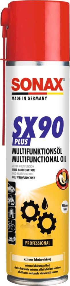 SONAX Olio Multifunzionale Universale (400 ml) lubrifica, protegge e preserva. Senza silicone. Ideale per parti arrugginite e bloccate | Art. 04743000
