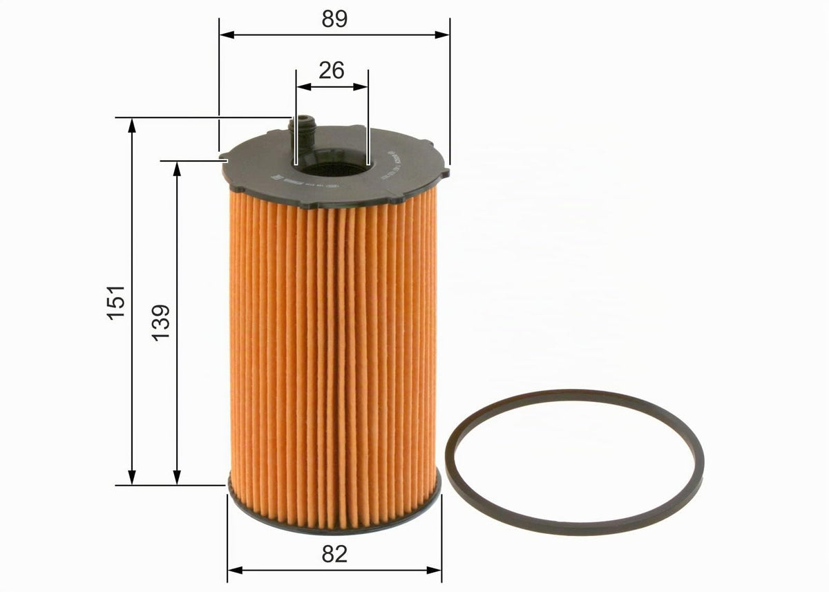 BOSCH Filtro olio 1457429307
