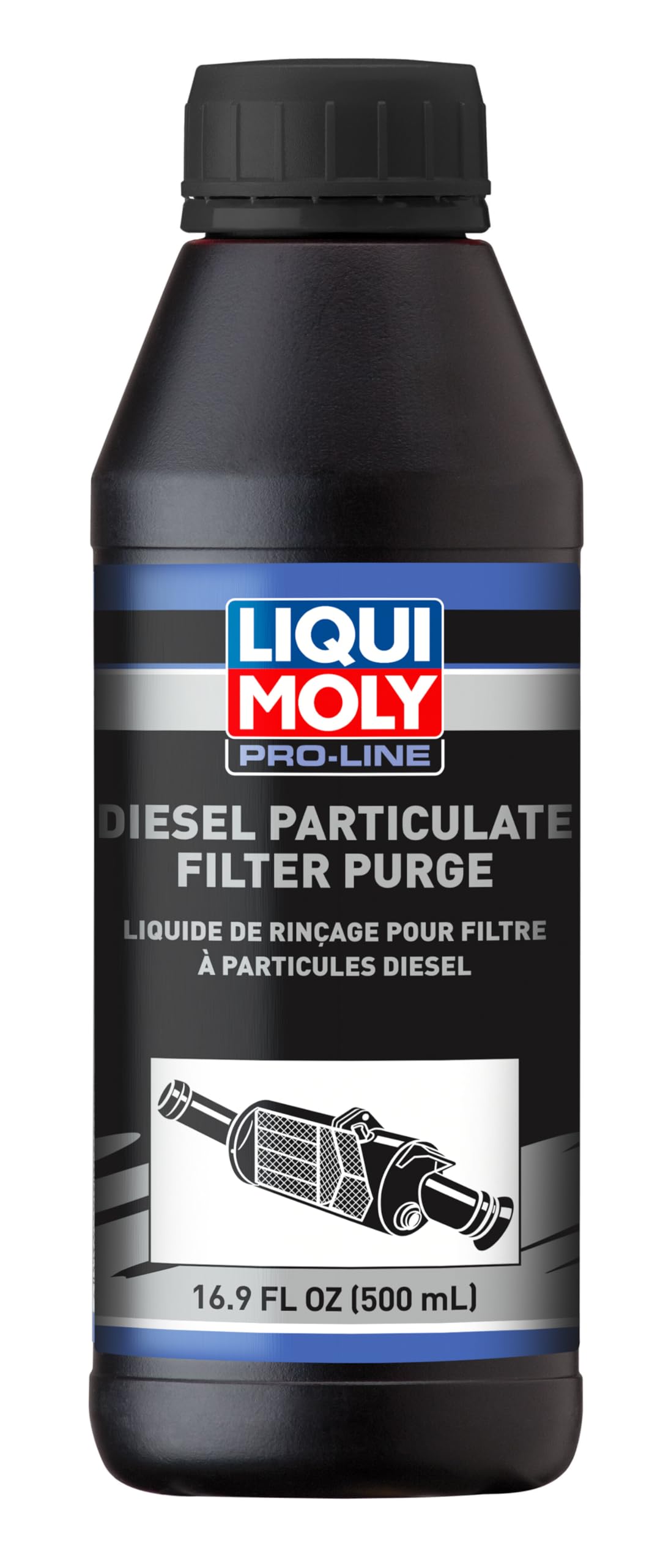 LIQUI MOLY Pro-Line Liquido di risciacquo per filtri antiparticolato diesel, 500 ml, Pulitore rapido, SKU: 5171