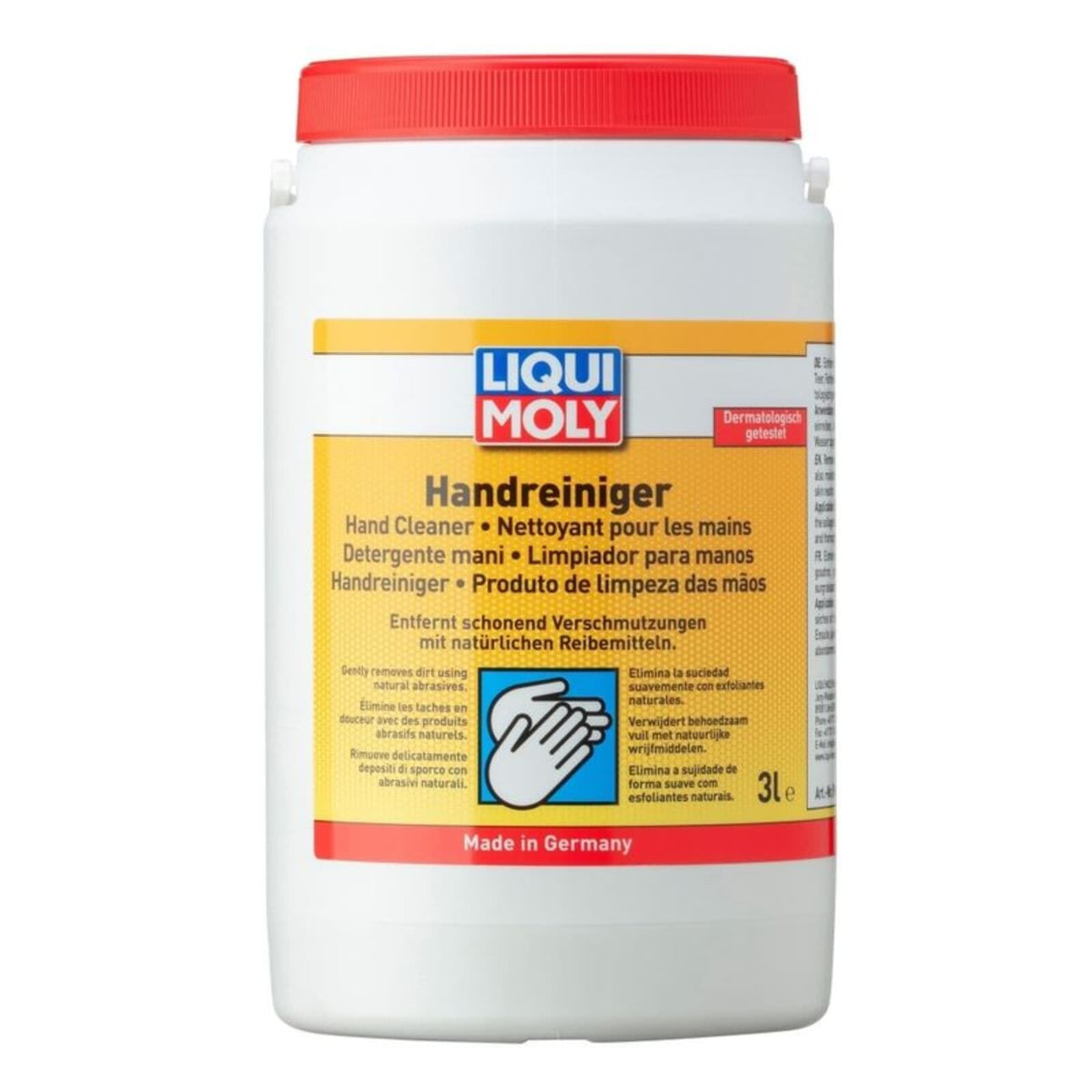 LIQUI MOLY Detergente mani, 3 L, Cura della pelle, SKU: 3365
