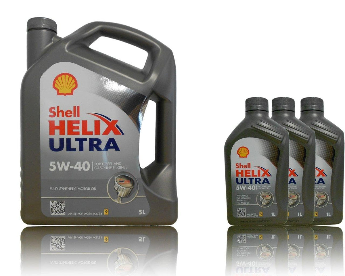 Shell Helix Ultra 5W-40 5 Liter Kanne 1x5+3x1 Liter
