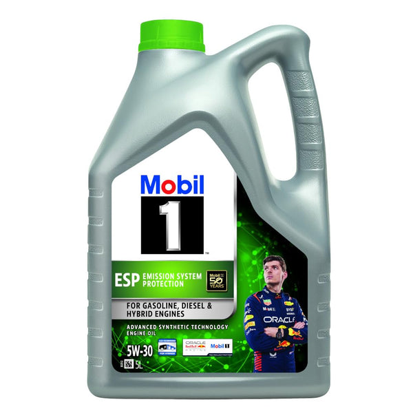 MOBIL Olio motore 1 5W-30 5 L Compatibilità con RENAULT Clio 3 Hatchback BR0/1, CR0/1, PEUGEOT 206 2 volumi/Coda spiovente 2A/C 207 WA, WC 208 I Hatchback CA, CC, VW Polo Hatchback 6R1, 6C1
