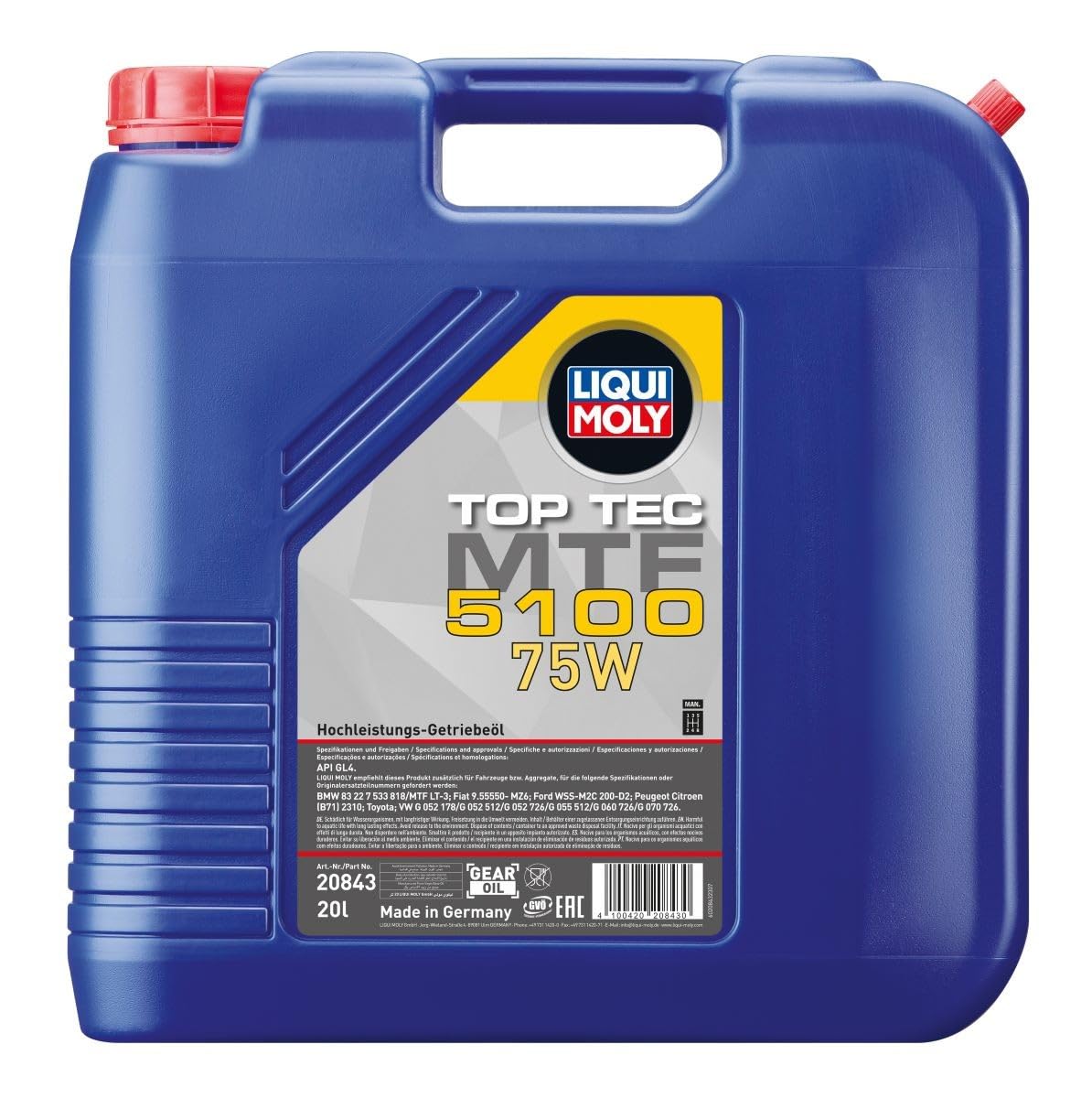 LIQUI MOLY 21687 Olio cambio 1L