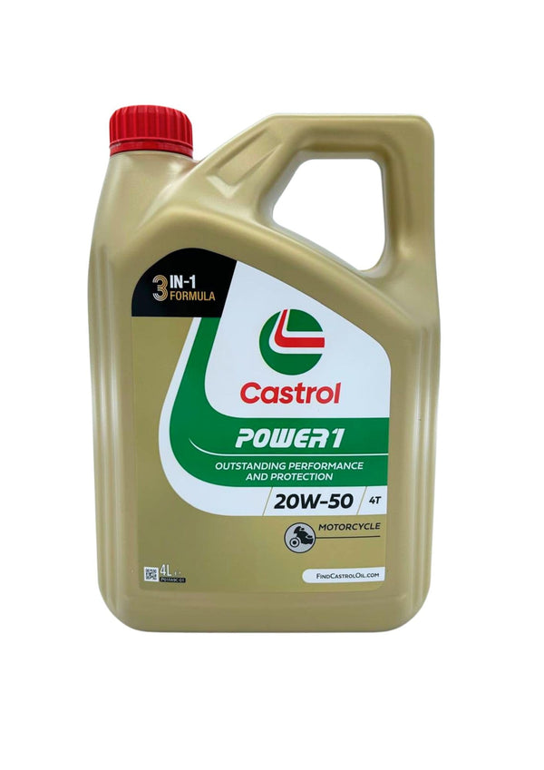 Castrol Power 1 formula migliorata 4t 20w50 4l. (antico ACT EVO)