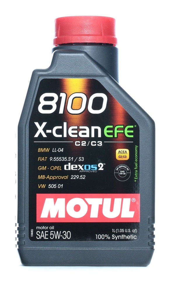 Olio motore Motul 8100 X-CLEAN EFE 5W-30 LT.1