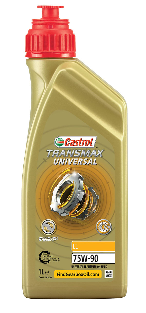 OLIO LUBRIFICANTE MULTIUSO CASTROL SYNTRAX UNIVERSAL PLUS 75W-90 1L