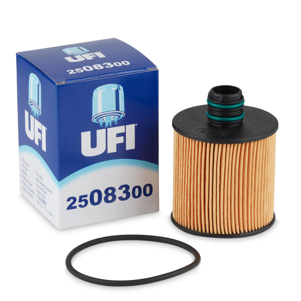UFI Filters, Filtro Olio per Ricambio 25.083.00, Adatto a Auto, Applicabile su Diversi Modelli Alfa Romeo, Fiat, Jeep, Lancia, Opel, Suzuki e Vauxhall