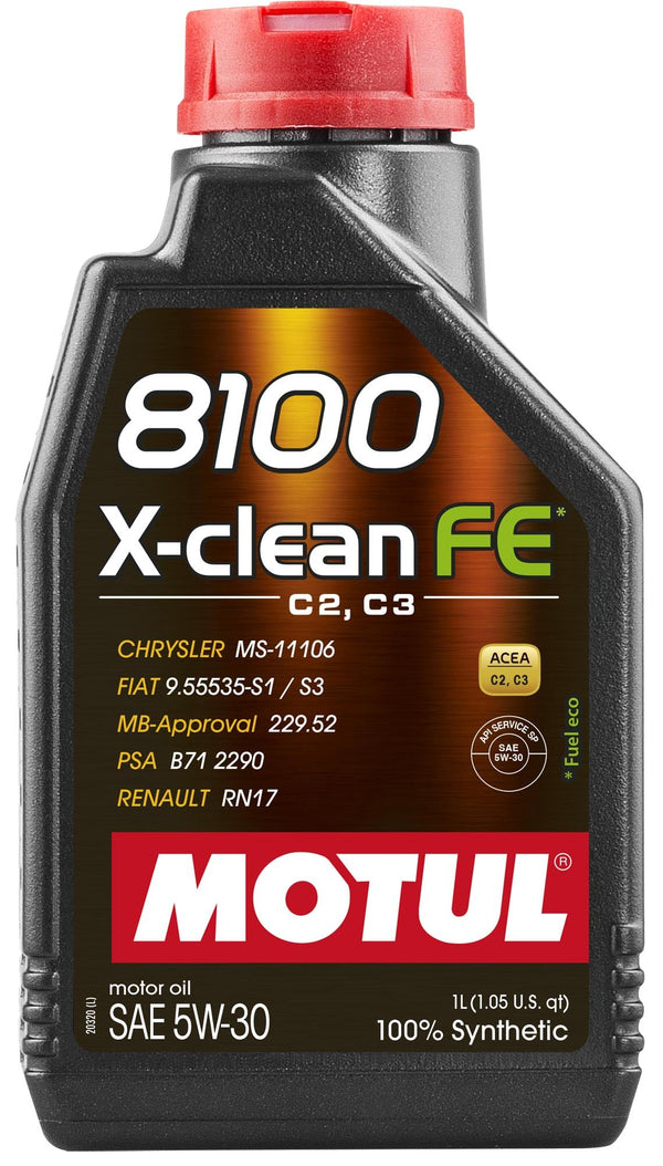 MOTUL 8100 X-CLEAN FE 5W30 Lt.1
