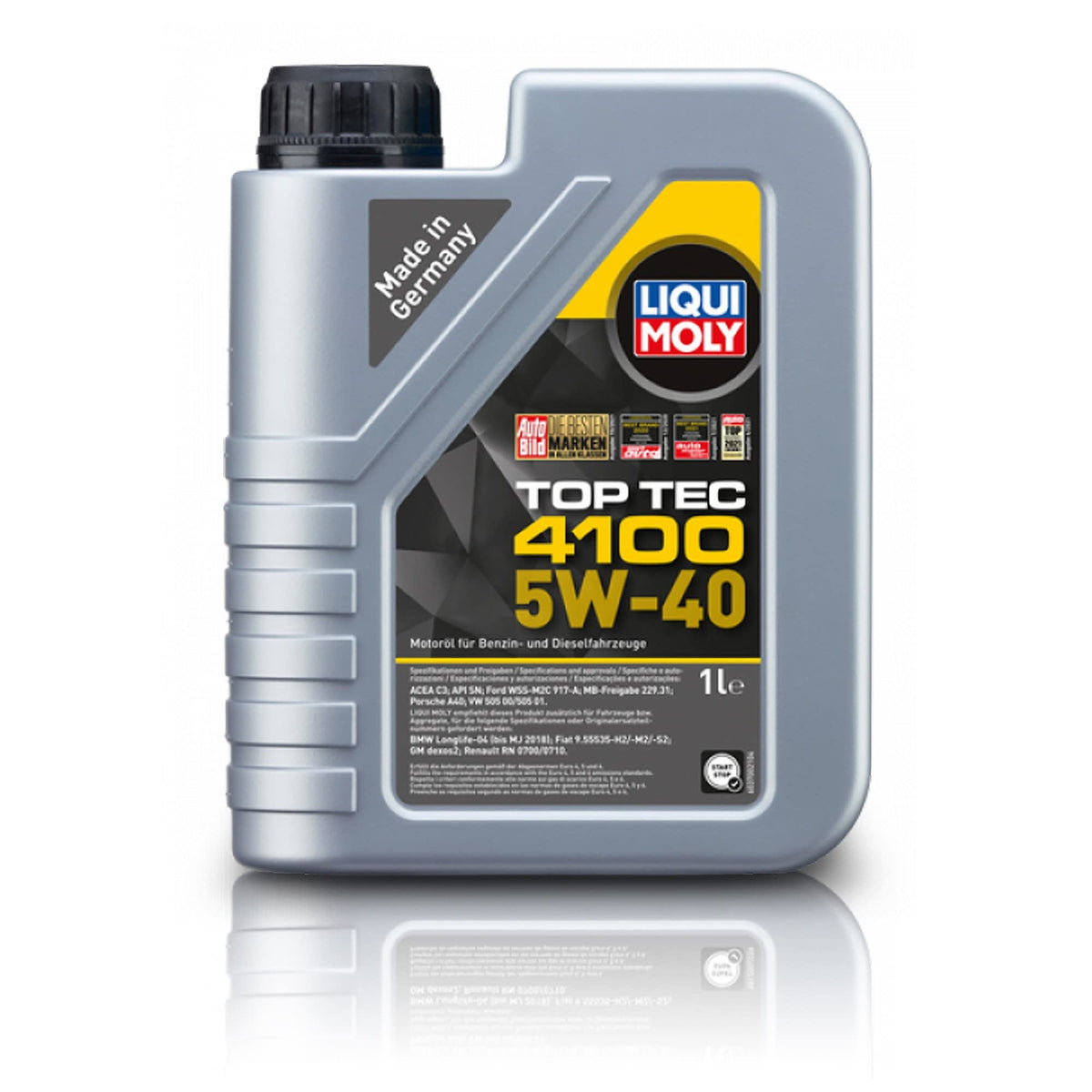 LIQUI MOLY 2x 1 L Top Tec 4100 5W-40