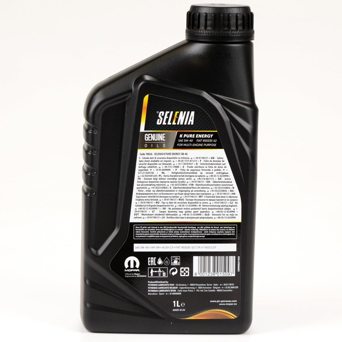 Selenia Olio Motore K 5W-40 LT. 1