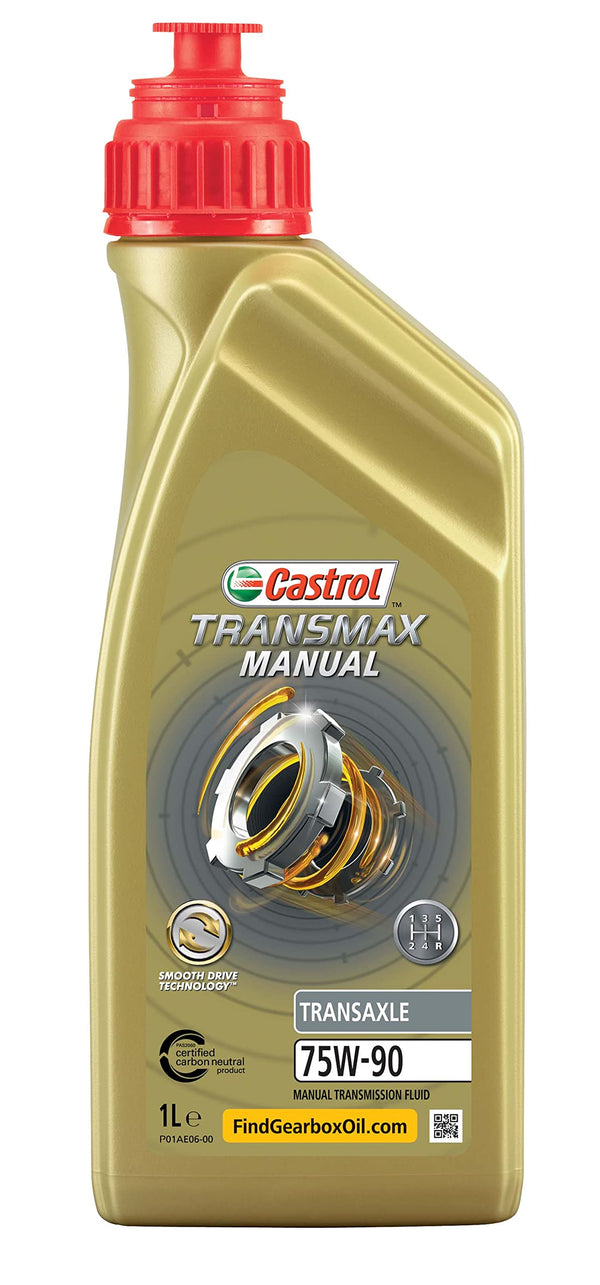 CASTROL Transmax Manual Transaxle 75W-90, Olio per trasmissione, 1L