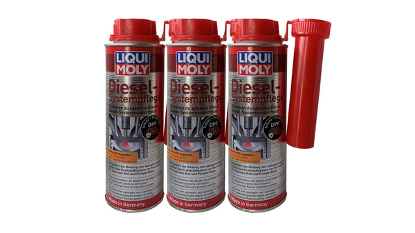 3x LIQUI MOLY 5139 - Manutenzione del motore Diesel - Additivo per pulire il carburante