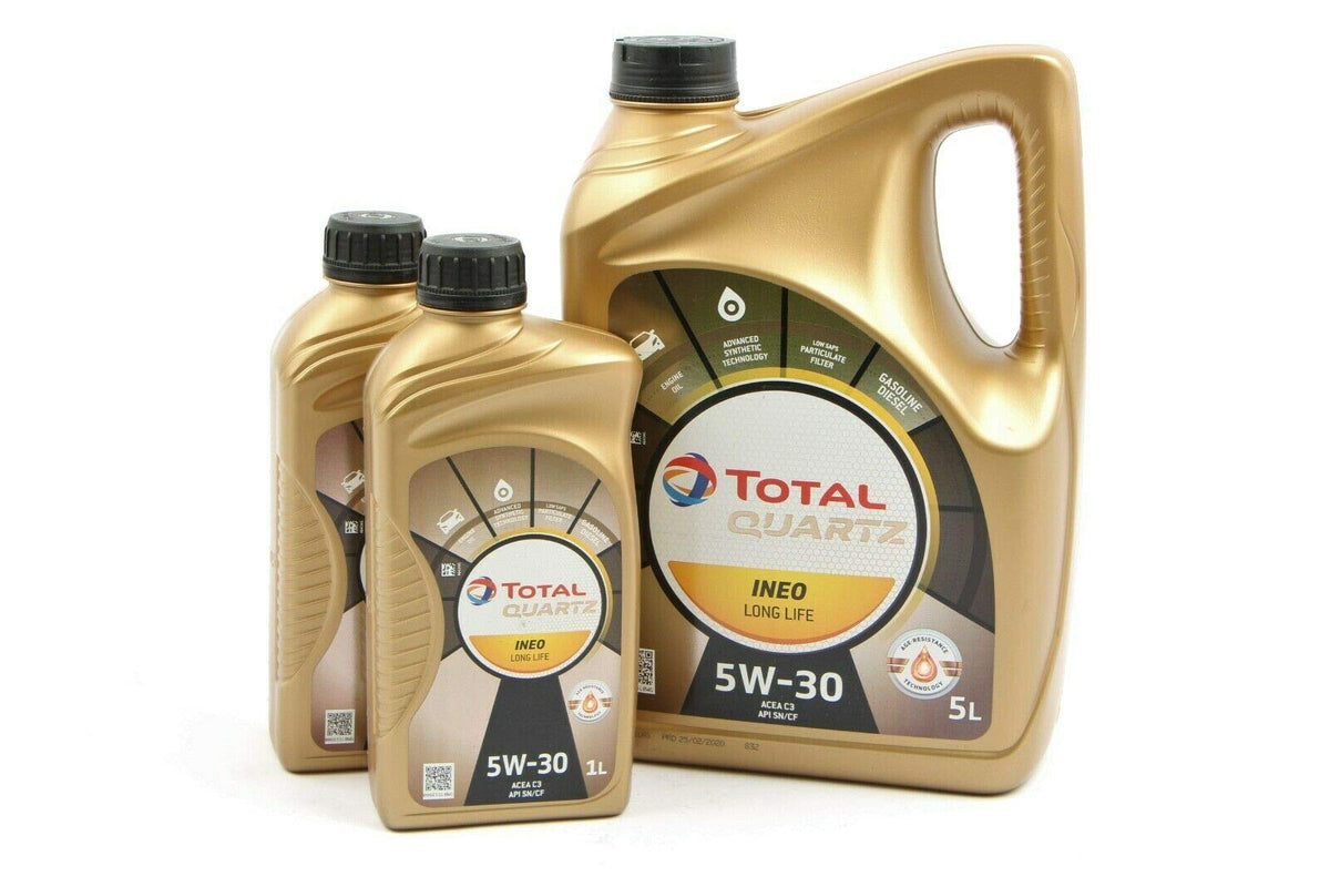 Olio motore Total Quartz Ineo Long Life 5W-30 da 7 litri