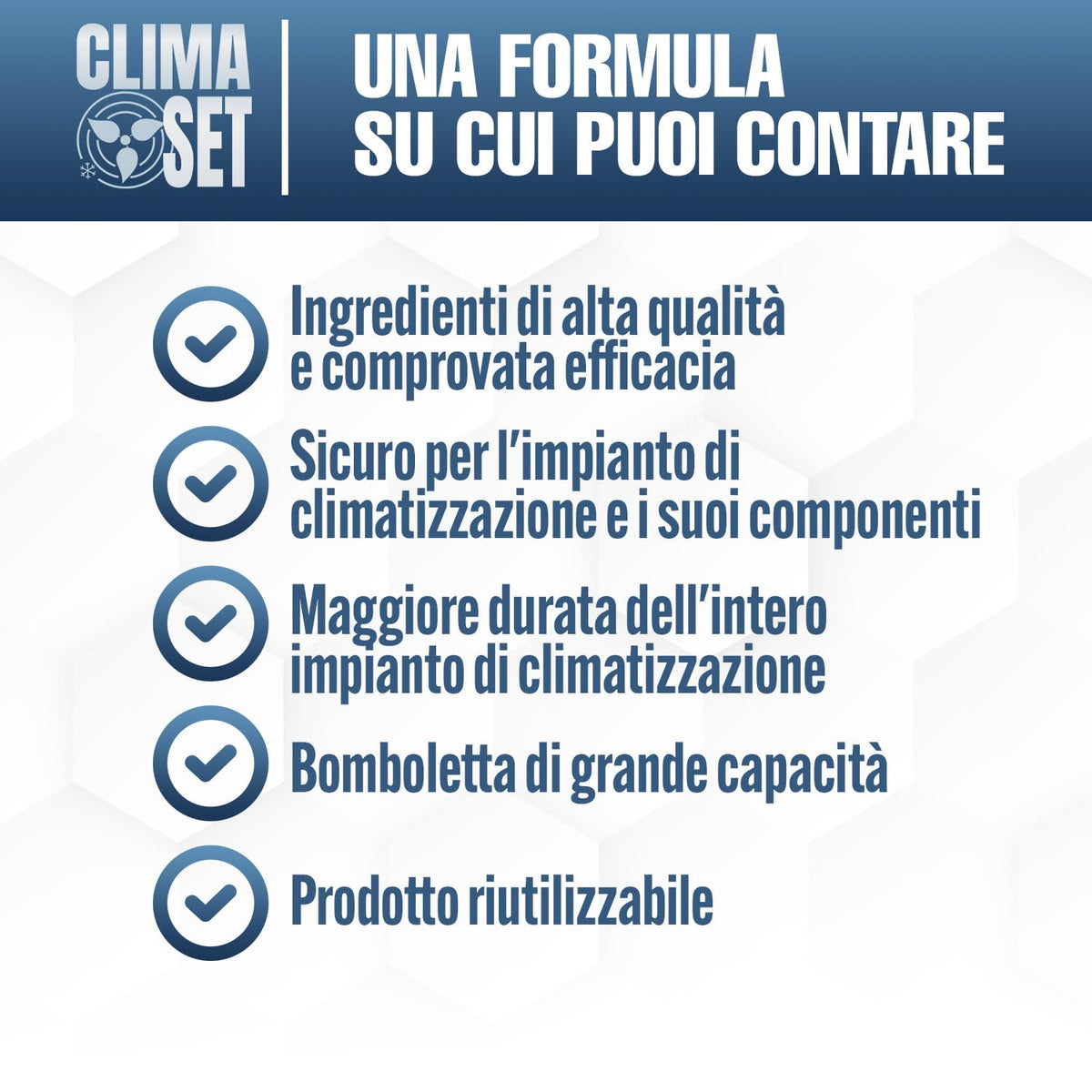 CLIMASET - 2x 4in1 Ricarica Gas per Climatizzatore R134a, Olio, Sigillante per Perdite con Colorante UV + Tubo Flessibile - Kit di Ricarica Gas AC e Rilevamento Perdite