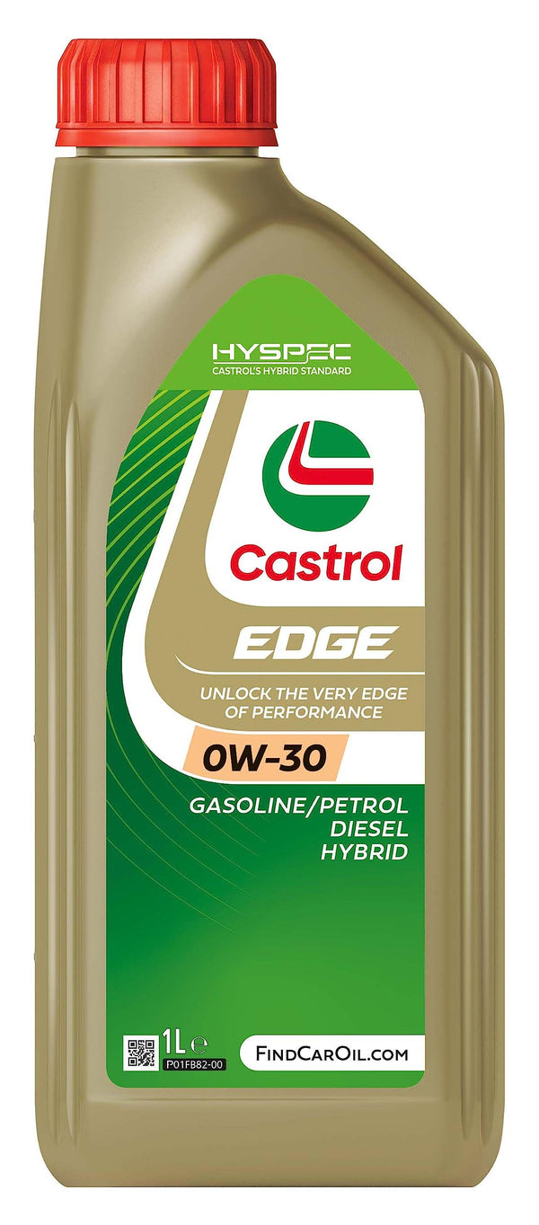 Castrol EDGE 0W-30 Olio Motore per auto Totalmente Sintetico, 1L
