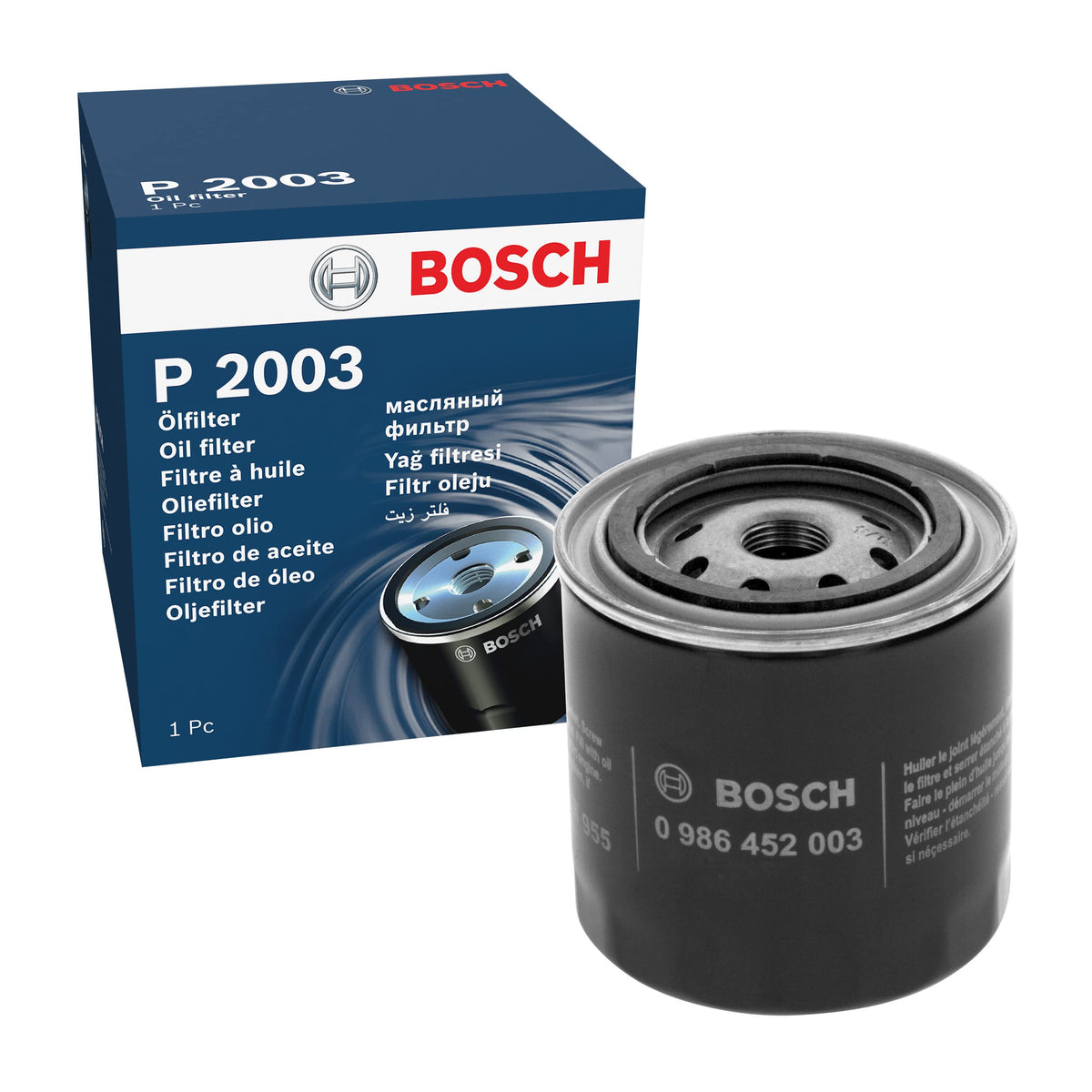 Bosch P2003 - Filtro Olio