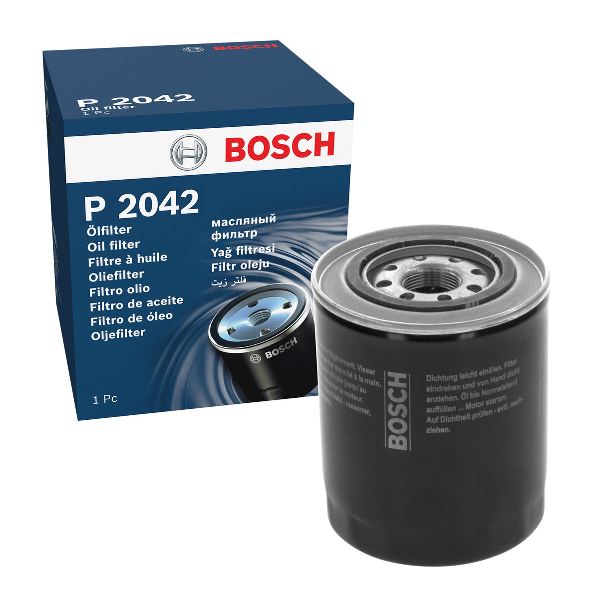 Bosch P2042 - Filtro Olio