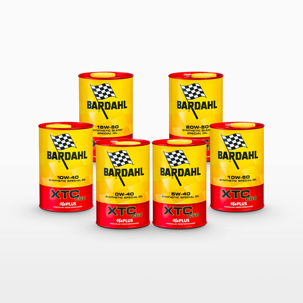 Bardahl - Olio XTC C60 5W40, Lubrificante per Auto 100% Sintetico, Riduce Attriti sulle Parti del Motore, Dona Longevità e Pulizia per gli Organi del Motore, 5 Litri