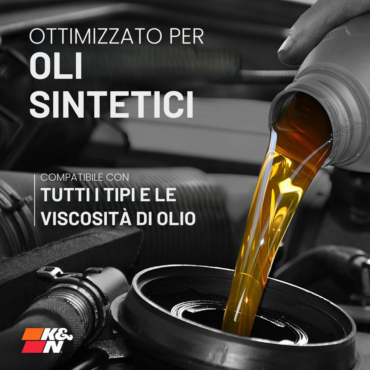 K&N HP-1004 Filtro dell'olio Auto