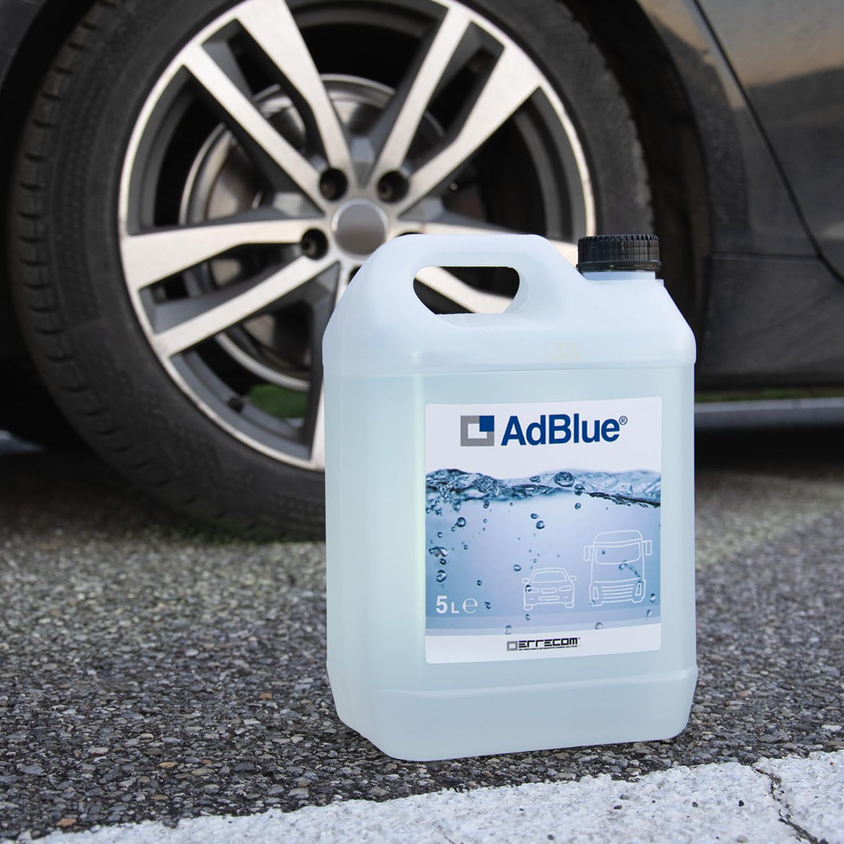 AdBlue® Additivo Motori Diesel per Riduzione Emissioni NOx a Base Urea, Conforme a ISO 22241-1, 10 L (2 x 5 L), Beccuccio Incluso