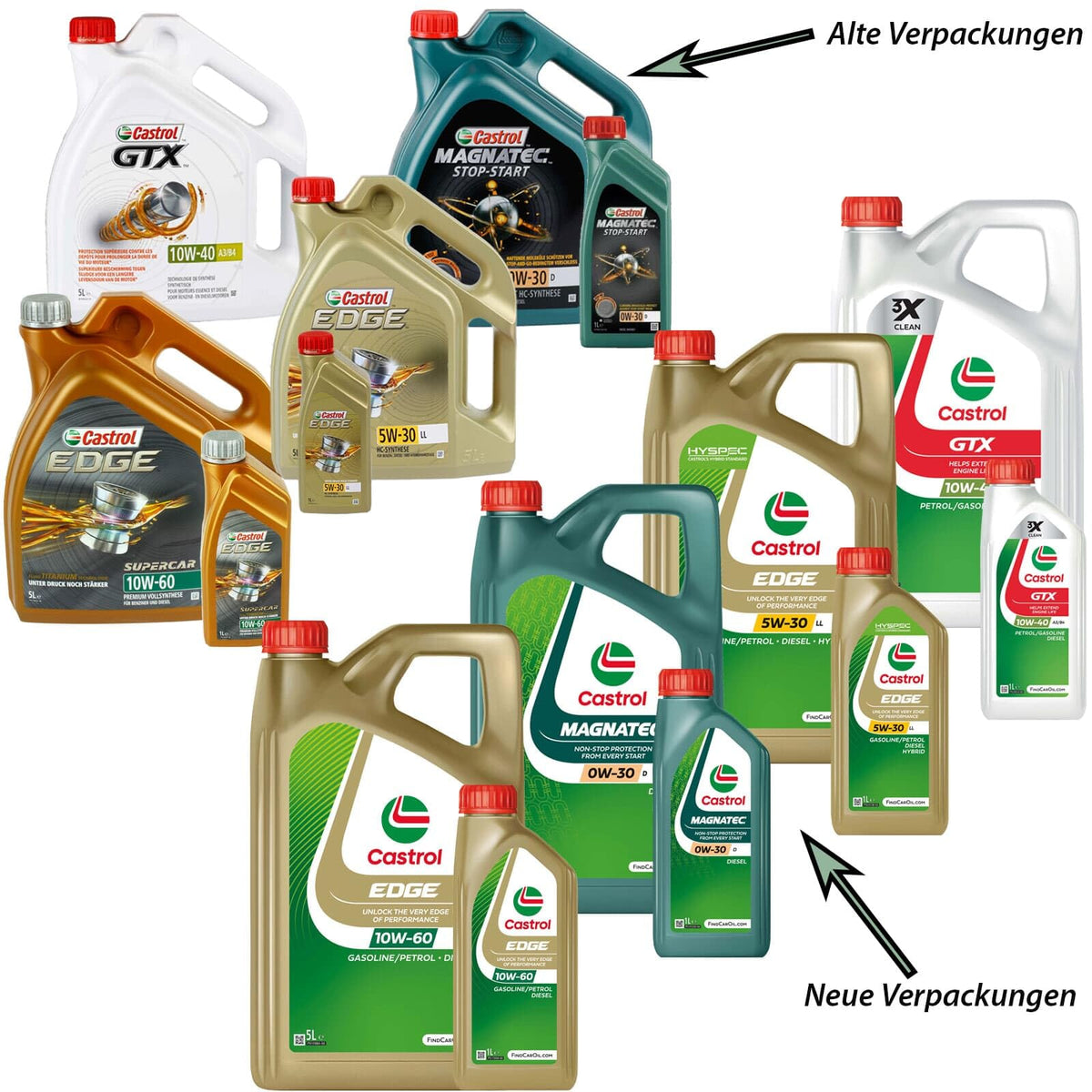 Castrol 157EA5 Edge Professional LL III 5W-30, 5 Litri