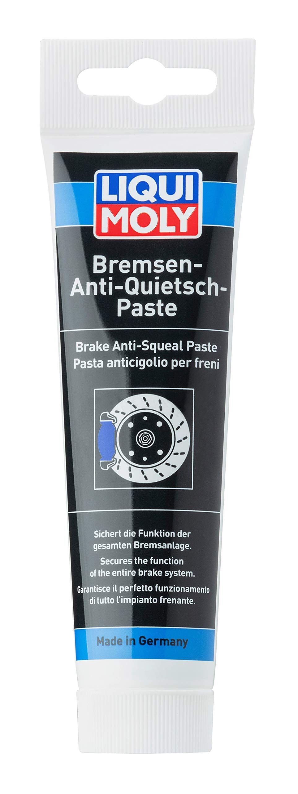 LIQUI MOLY Pasta anticigolio per freni | 100 g | Impasto | SKU: 3077 (Confezione da 2)