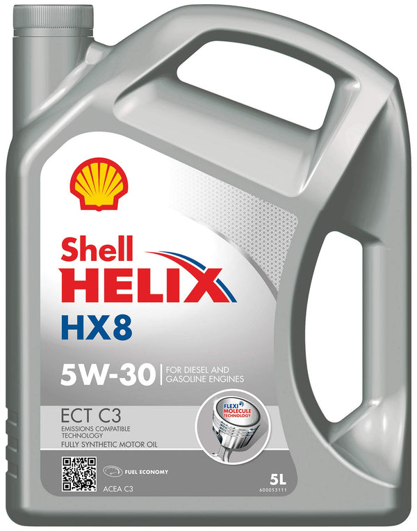 SHELL Olio motore Helix 5W-30 5 L Compatibilità con BMW 3 Sedan E90 3 Sedan E46 1 Hatchback E87 1 Hatchback F20 5 Sedan E60