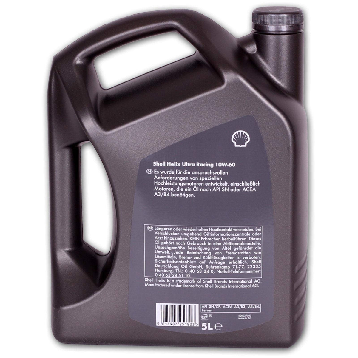 Shell Helix Ultra Racing 10W-60 1x5 Liter