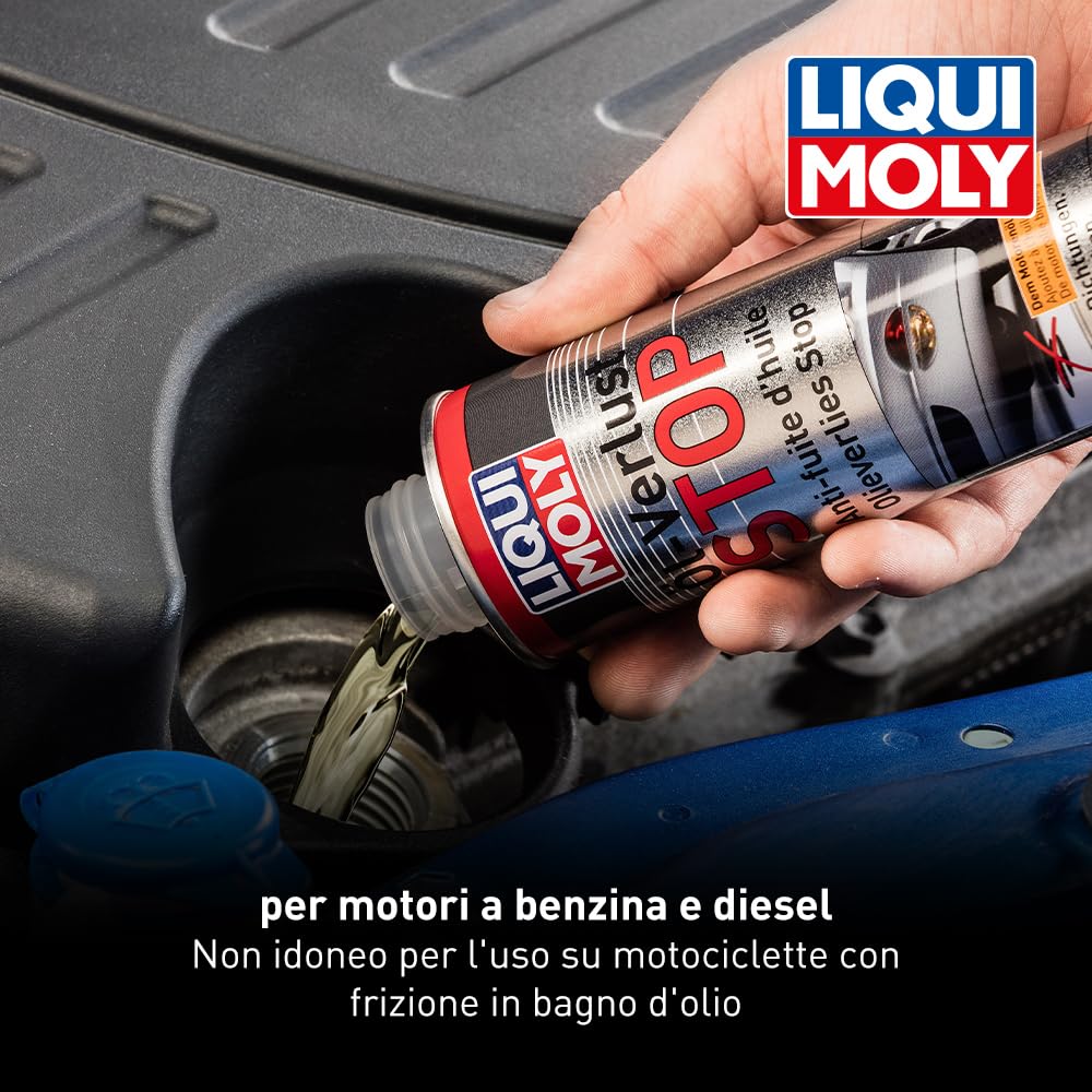 LIQUI MOLY Stop perdite d’olio, 300 ml, Additivo all'olio, SKU: 1802