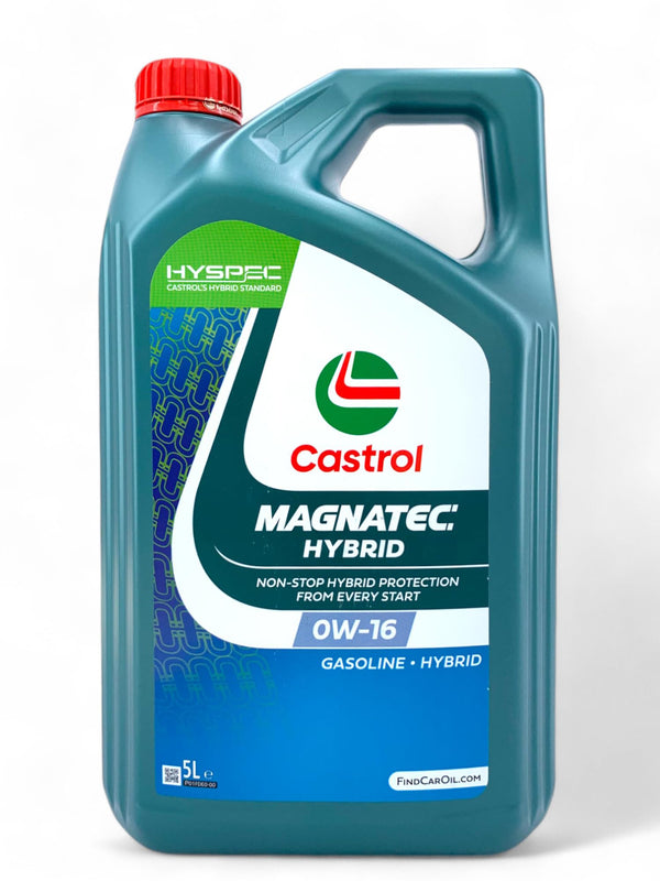 LUBRIALPHA - Magnatec Hybrid 0W-16 | Protezione Non-Stop | Tecnologia DUALOCK | Riduce Usura Motore | API SP, ILSAC GF-6B | Tanica 5L
