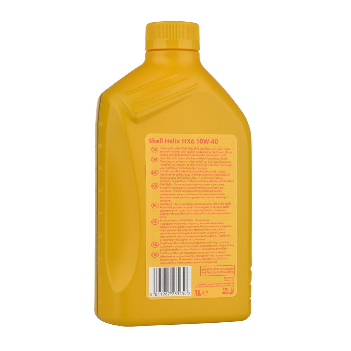Olio Shell Helix Hx6 10w40 1l Lubrificante auto