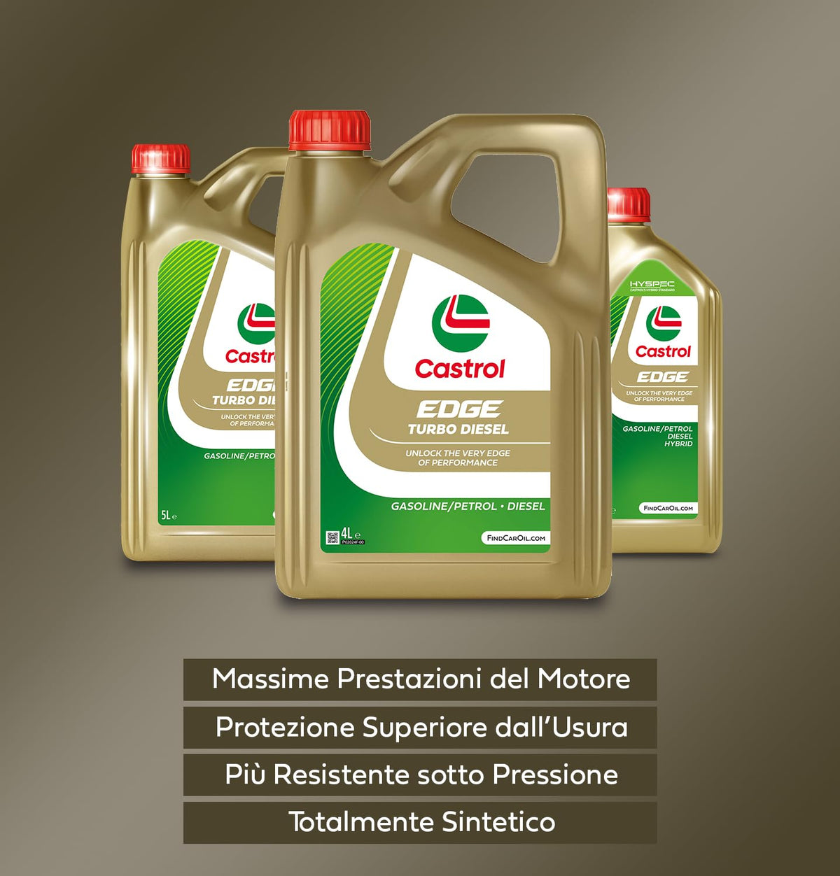 Castrol EDGE 5W-30 M Olio Motore per auto Totalmente Sintetico, 5L