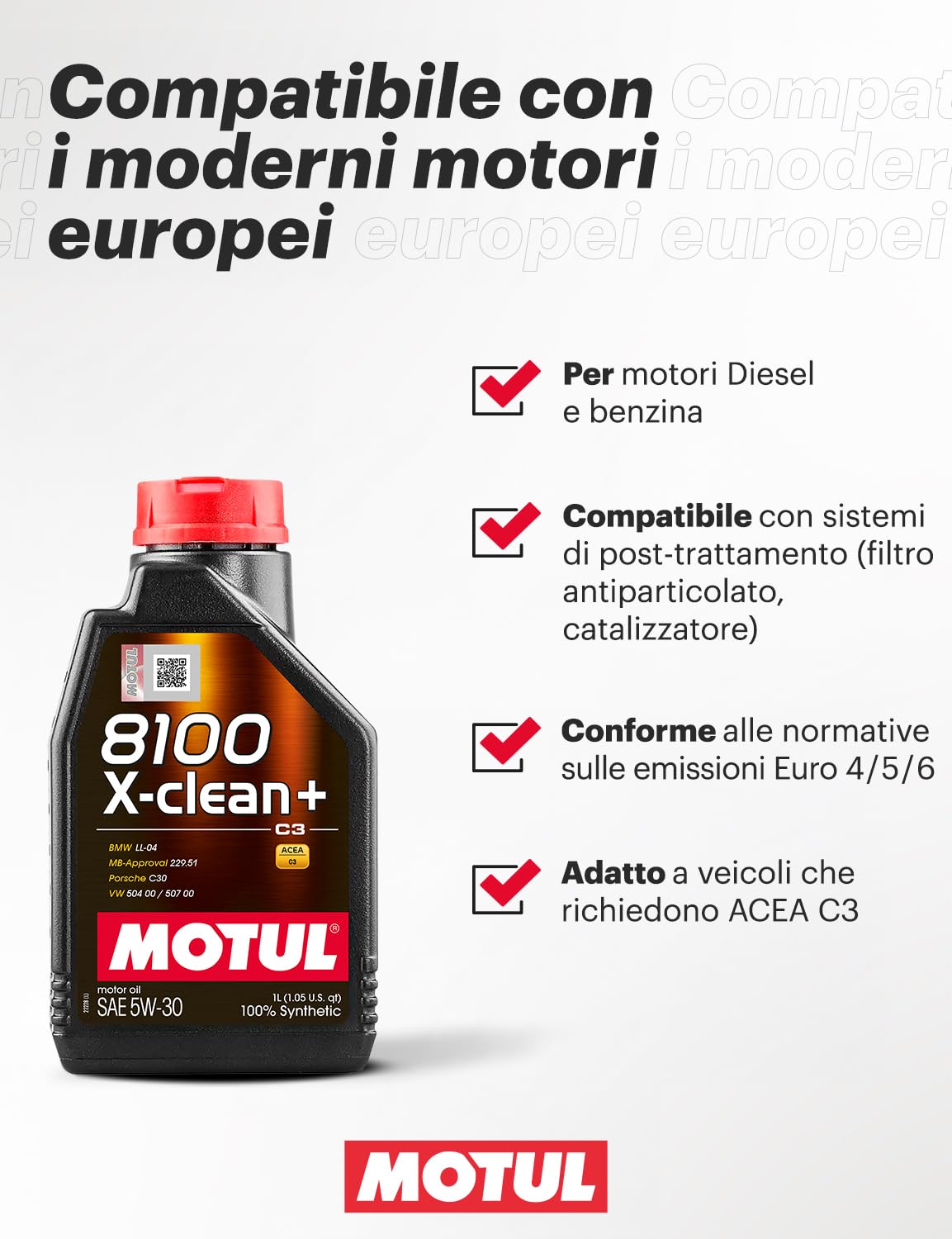 Motul 8100 X-Clean EFE 5w30 5LT
