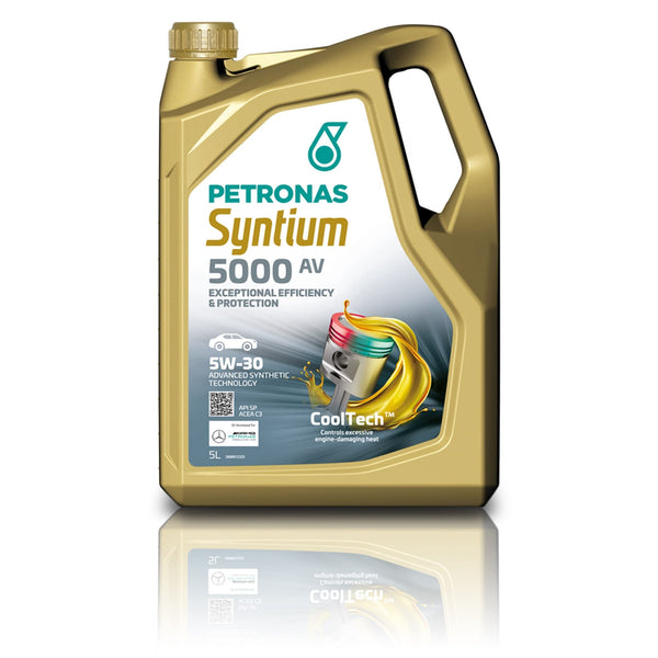 PETRONAS | SYNTIUM 5000 AV 5W30 SP 5L, olio motore, olio auto