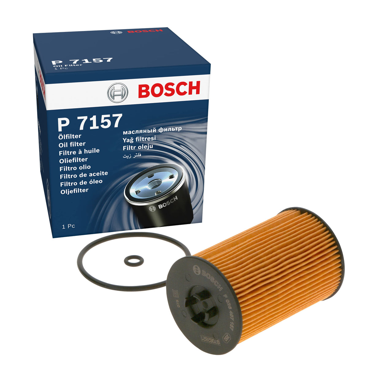 BOSCH Filtro olio F026407157
