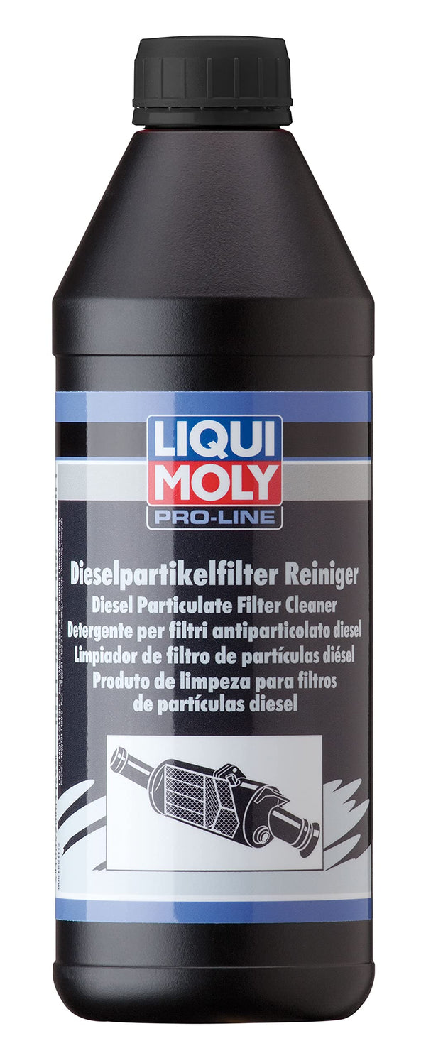LIQUI MOLY Pro-Line Detergente per filtri antiparticolato diesel, 1 L, Pulitore rapido, SKU: 5169