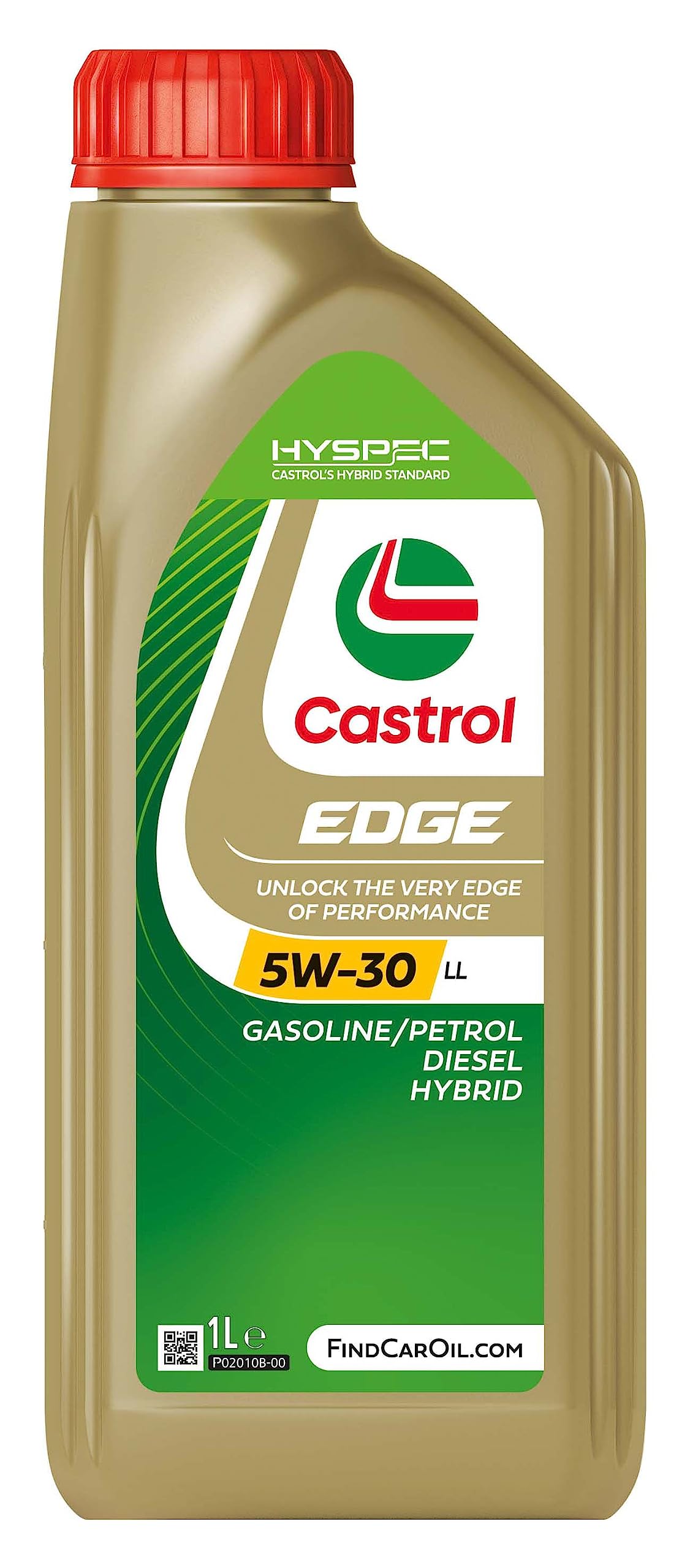 Castrol EDGE 5W-30 LL Olio Motore per auto Totalmente Sintetico, 4L