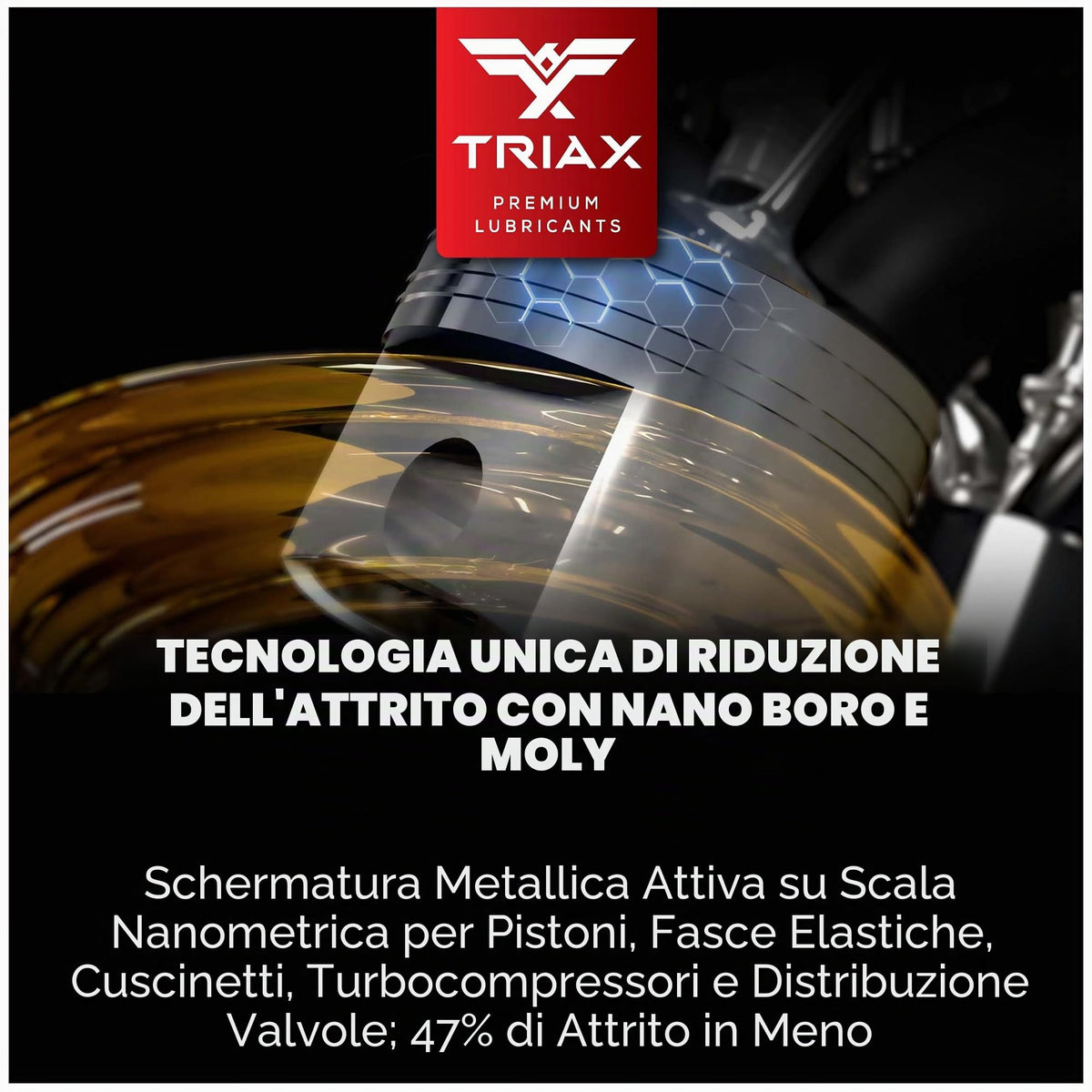 TRIAX Euro VX SAE 5W-30 Olio Motore Sintetico PAO Ester - Motori Benzina e Diesel con DPF e SCR - ACEA C3 API SP - VW/Audi 504.00 507.00 502.00 505.01 - BMW LL-04 - MB 229.51 229.31 (3 x 5 quarts)