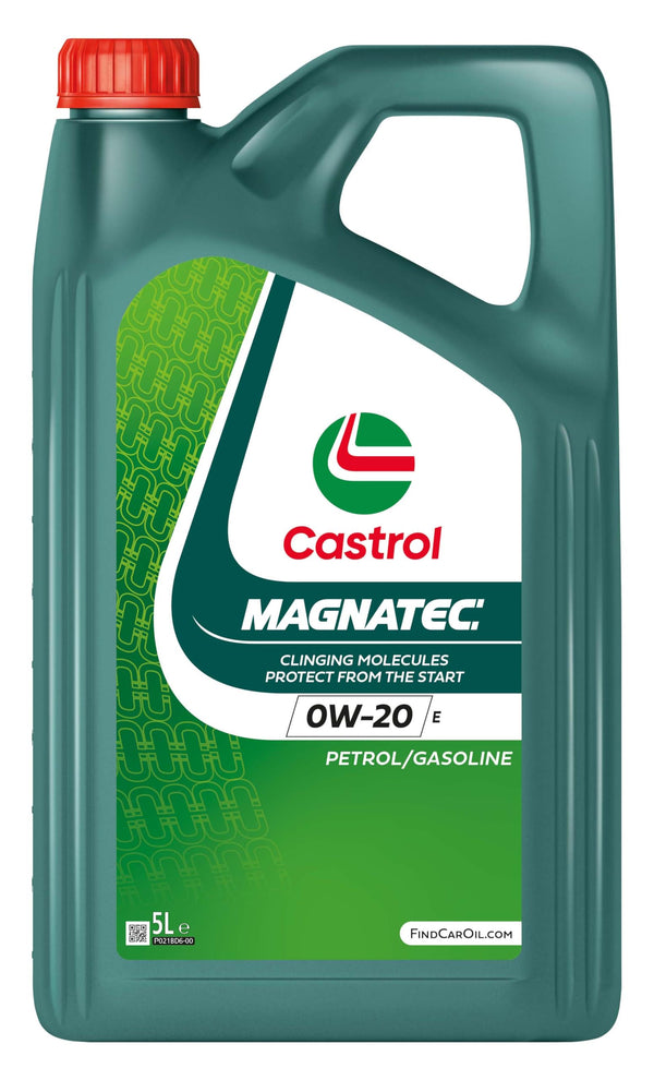 CASTROL Olio motore Magnatec 0W-20 Olio sintetico 5 L Compatibilità con FORD Fiesta Mk6 Hatchback JA8, JR8 Transit Custom V362 Van FY, FZ Focus II Hatchback DA, HCP, DP FOCUS III