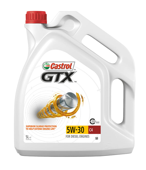 CASTROL Olio motore GTX 5W-30 Olio sintetico 5 L Compatibilità con RENAULT Clio 3 Hatchback BR0/1, CR0/1 Clio 2 BB0/1/2, CB0/1/2 Clio 4 Hatchback BH Megane 3 Hatchback BZ0/1, NISSAN
