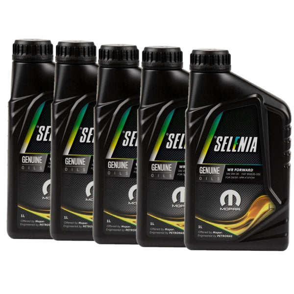Selenia wr forward 0w30 ACEA C2,C3 - FCA 955535-DS1 - DH1- CTR n. F842.F13 Produzione Europea-Petronas Original (5 Litri)