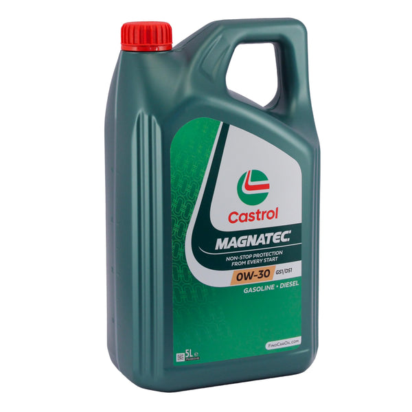 Castrol Magnatec 0W-30 GS1/DS1 Tanica 5 Litri - ACEA C2, API SP, Meets Fiat 9.55535-GS1, Meets Fiat 9.55535-DS2 - Litri 5