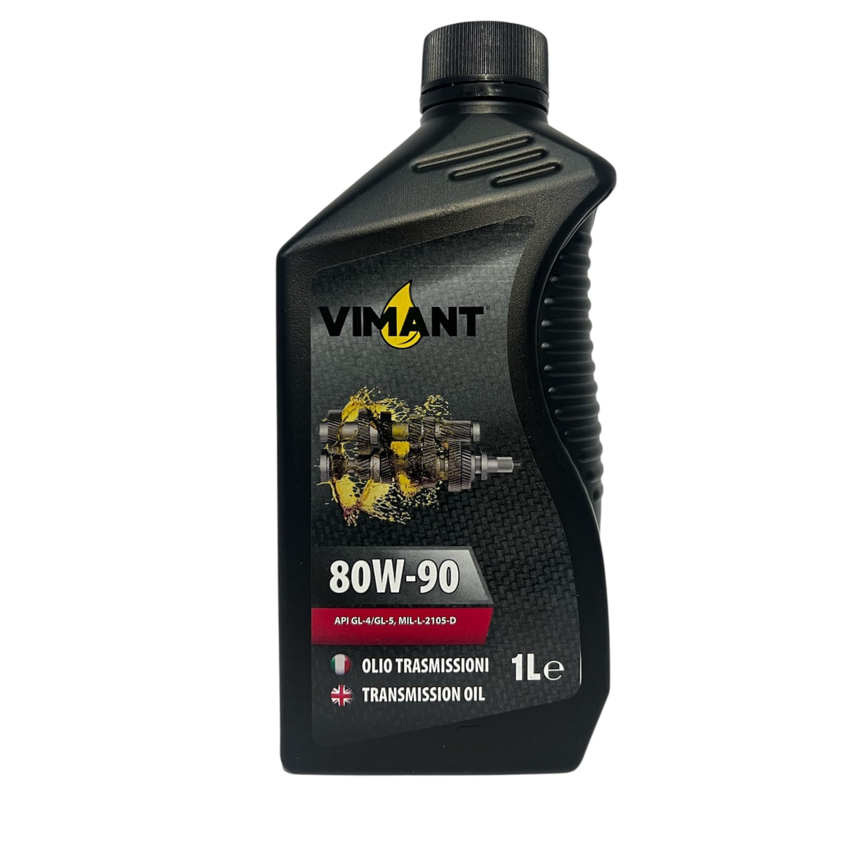 VIMANT Olio, Cambio, Trasmissioni, Ingranaggi, 80W-90, 4 Litri, 4 Flaconi da 1L, API GL-4/GL-5