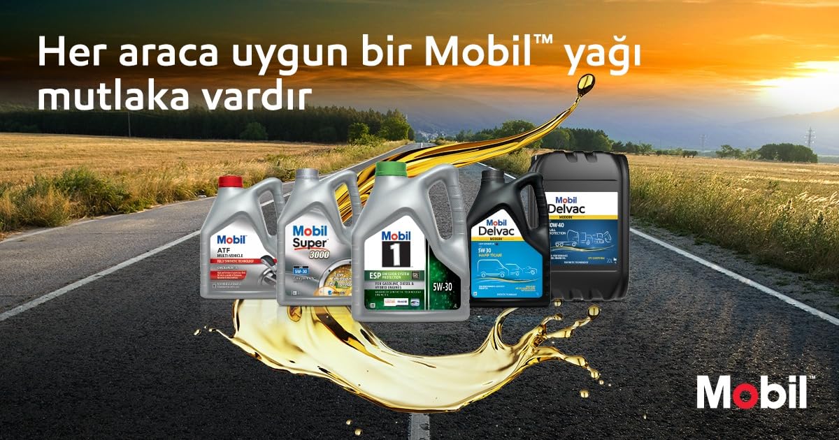 MOBIL Olio motore 1 5W-30 5 L Compatibilità con RENAULT Clio 3 Hatchback BR0/1, CR0/1, PEUGEOT 206 2 volumi/Coda spiovente 2A/C 207 WA, WC 208 I Hatchback CA, CC, VW Polo Hatchback 6R1, 6C1