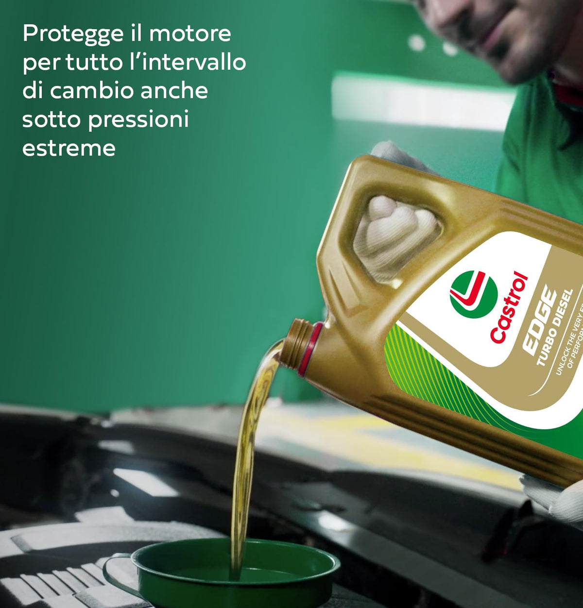 Castrol EDGE 5W-40 Olio Motore per auto Totalmente Sintetico, 4 L