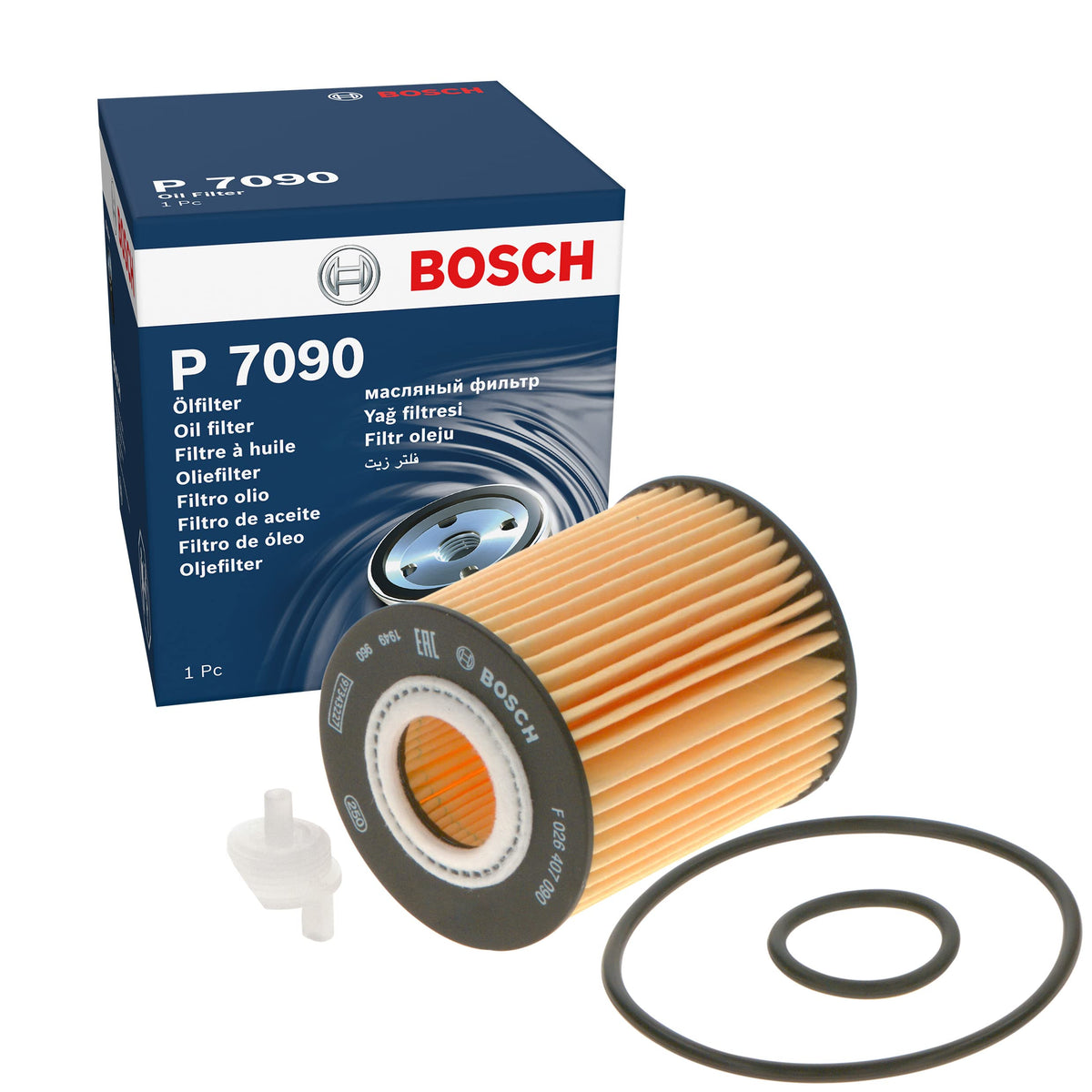 BOSCH Filtro olio F026407090