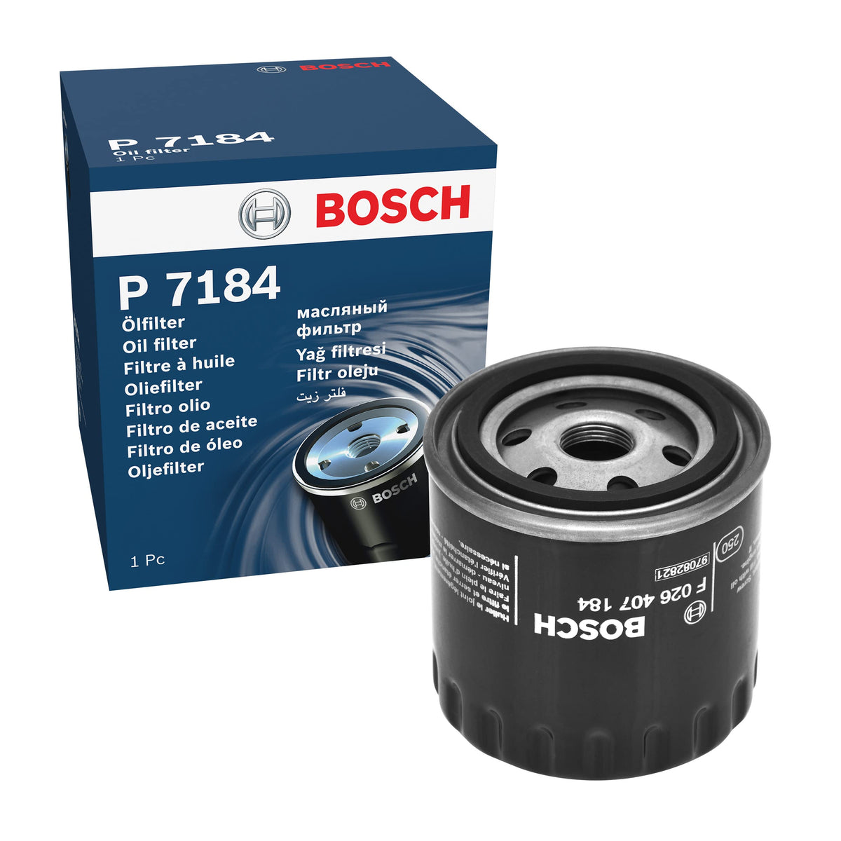 Bosch P7184 - Filtro Olio