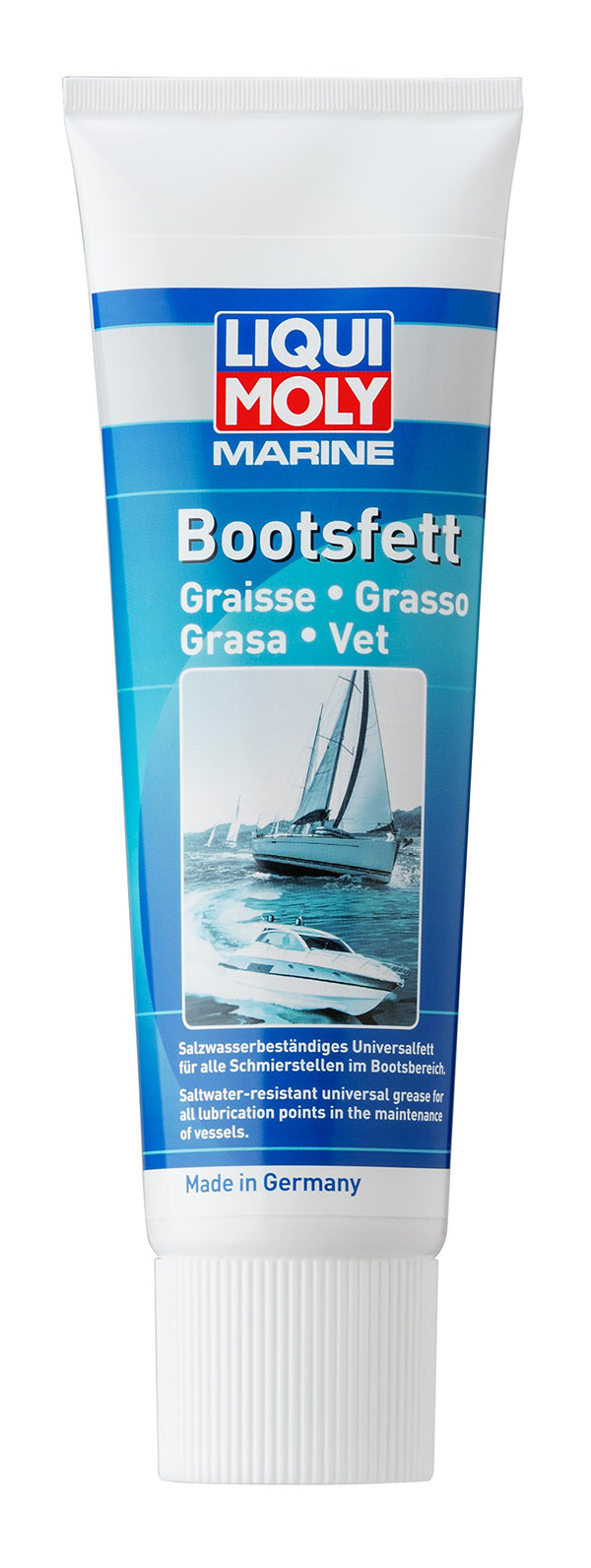 LIQUI MOLY Marine Grasso marino, 250 g, Avvia grasso di calcio, Grasso lubrificante, SKU: 25041